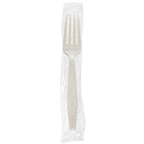 KARAT EARTH HVY WEIGHT BIO-BASED FORK WRAPPED 1000/CS