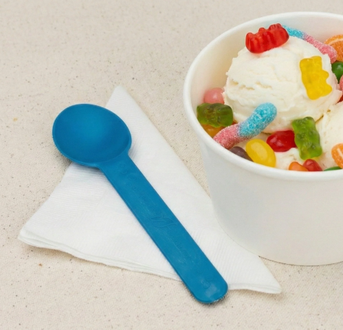 KARAT EARTH BLUE BIO-BASED  SPOON 1,000/CS